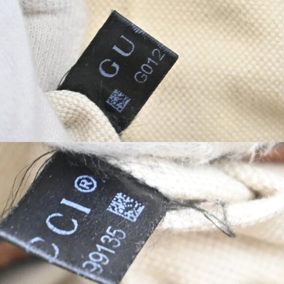 GUCCI Logo GG Pattern 2Way Shoulder Hand Bag Canvas Leather 388-0822225 - Picture 15 of 16